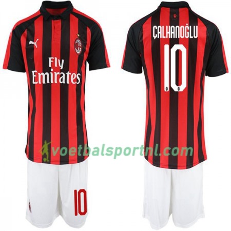 AC Milan Hakan Calhanoglu 10 Kind Thuis Tenue 2018-19